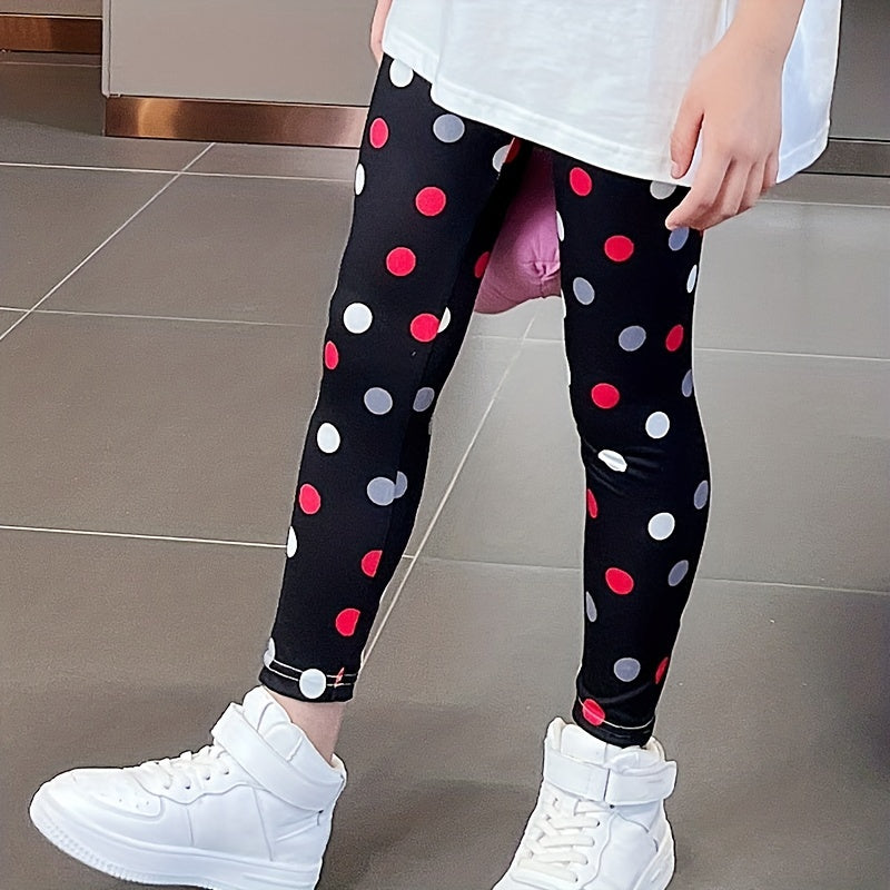 Girls Kids Polka Dots Pantyhose Tights for Spring Summer Autumn