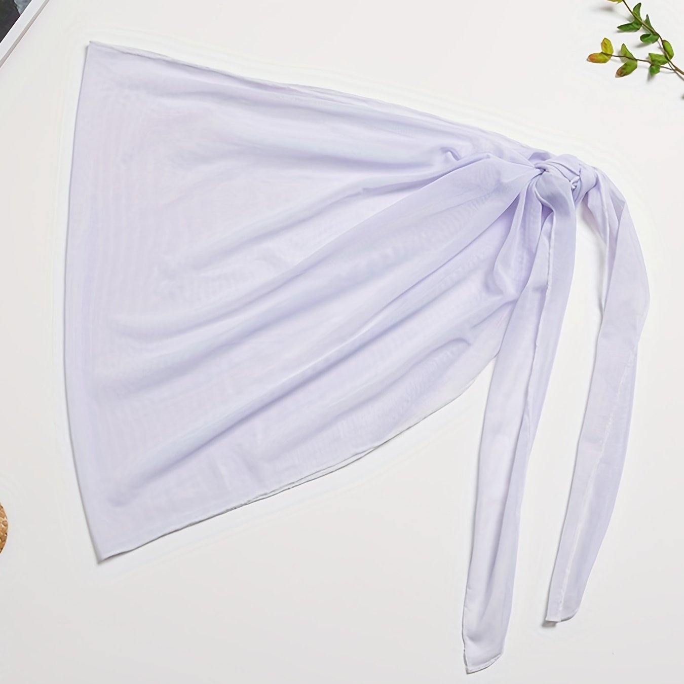 Sexy Mesh Wrap Cover Up Tie Side High Stretch Sarong Beach Cover Up