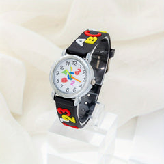 Boys Girls Teen Round Dial Quartz Watch For Gift Daily Life