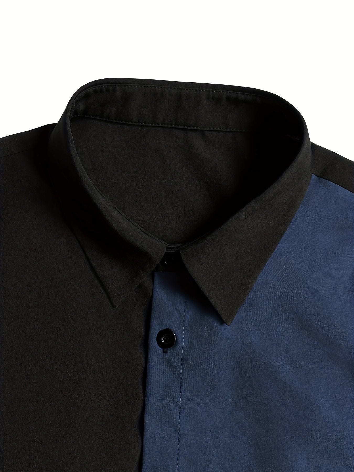 Red & Block Men s Casual Button Up Shirt