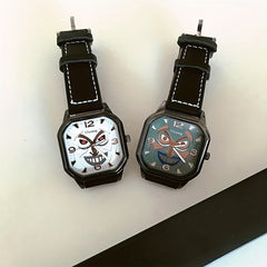 Creative Clown Series Square Wrist Watch