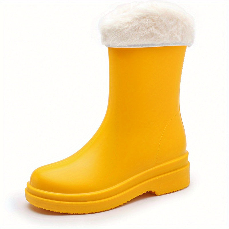 Women's Waterproof Non Slip Rain Boots Outdoor Short Boots