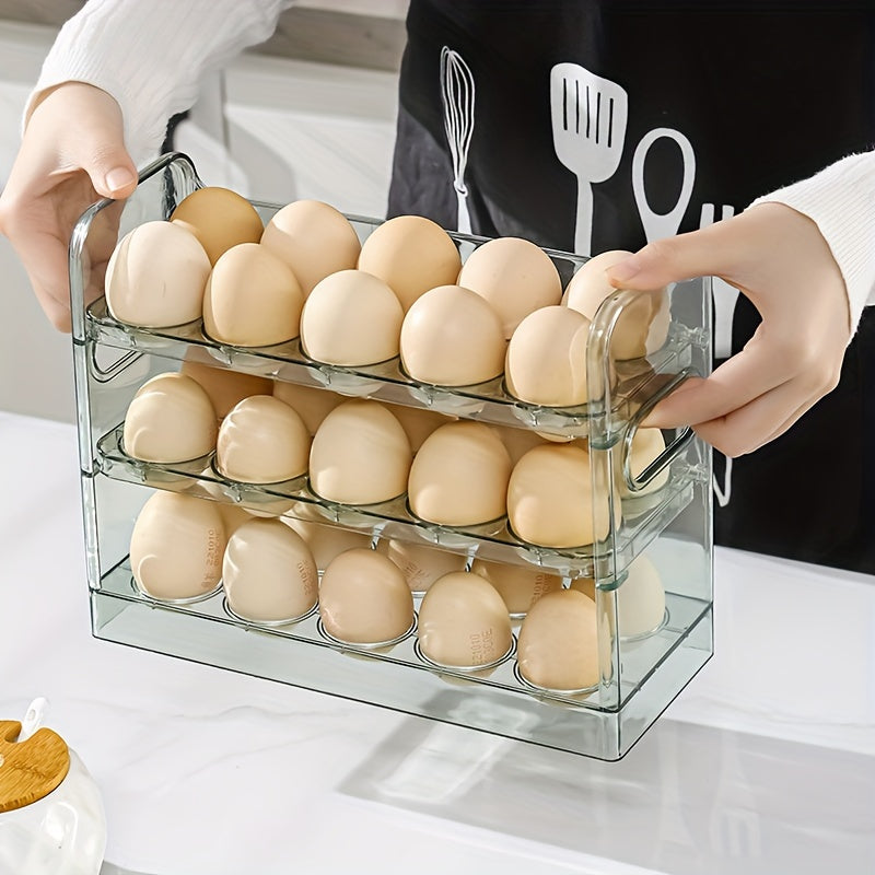 3 Layer Large Capacity Egg Storage Box for Home and Outdoor