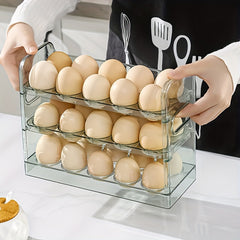 3 Layer Large Capacity Egg Storage Box for Home and Outdoor