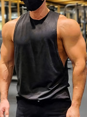 Quick Dry Mesh Sleeveless Tank Top Men's Training T-shirt