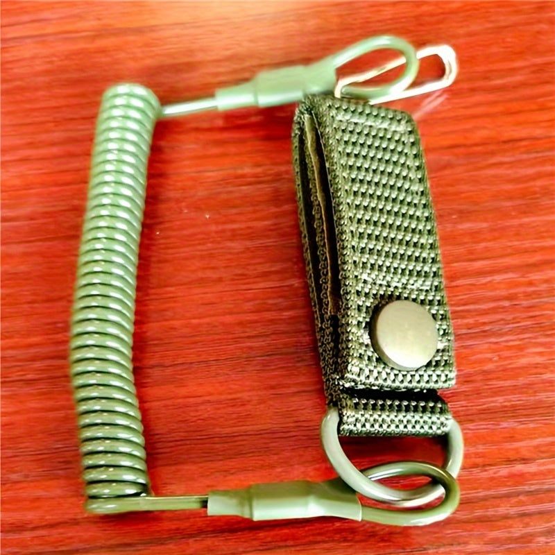 1pc Retractable Lanyard Safety Coiled Lanyard Anti lost Tool