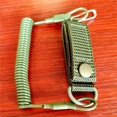 1pc Retractable Lanyard Safety Coiled Lanyard Anti lost Tool