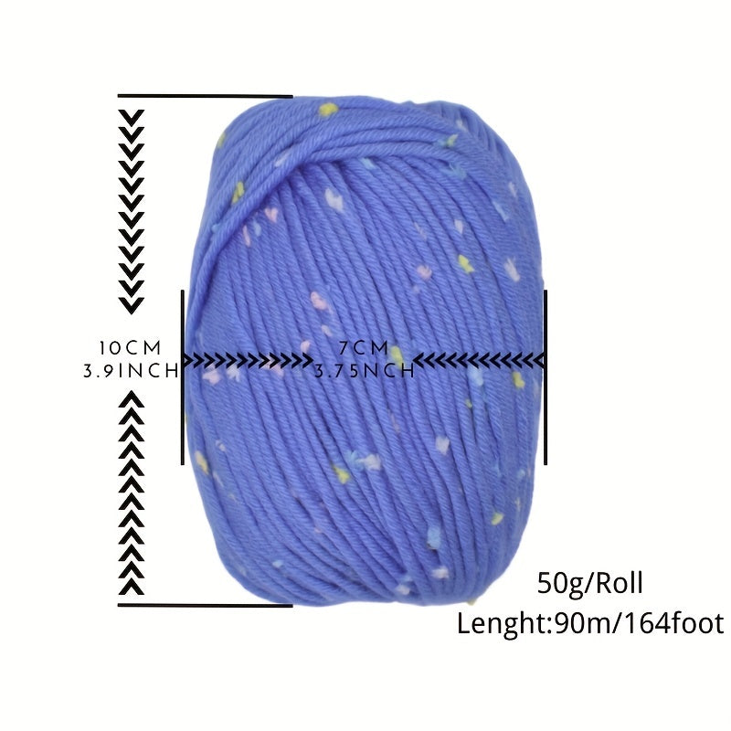 Lirisnly Cashmere Cotton Yarn Soft Knitting Crochet Thread 300g