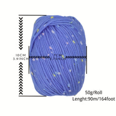 Lirisnly Cashmere Cotton Yarn Soft Knitting Crochet Thread 300g