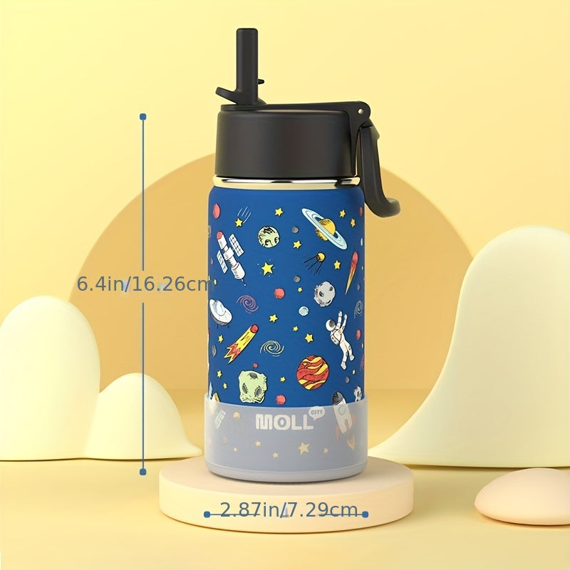 Mollcity 12oz Stainless Steel Vacuum Water Bottle