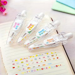 Cartoon Pattern Decoration Tape Pen for Scrapbooking
