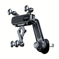 Car Phone Holder With Gravity Sensing, Rotatable Air Outlet Mount