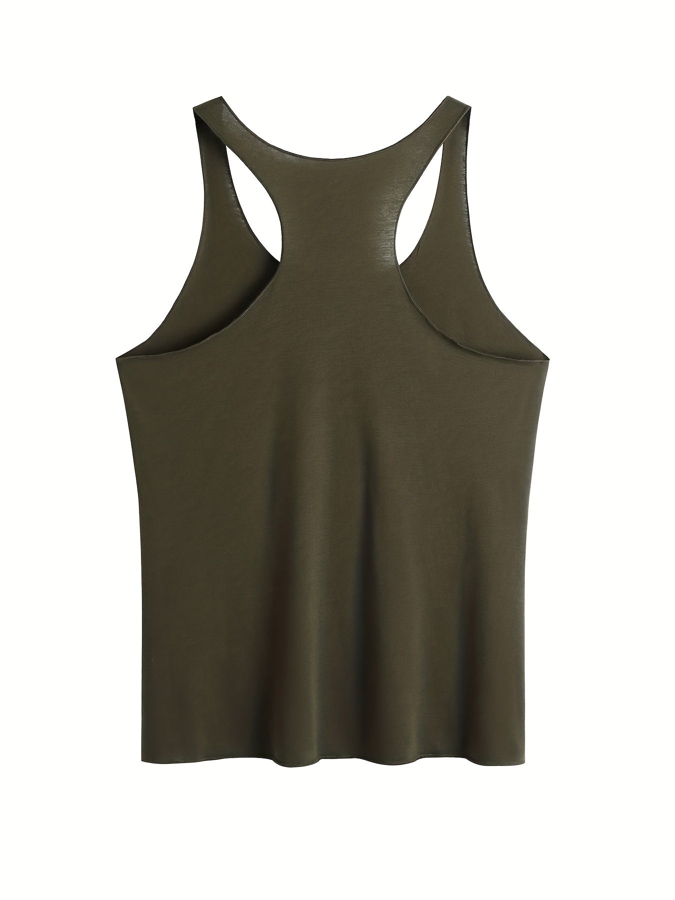 Cartoon & Letter Print Tank Top Sleeveless Crew Neck Racerback