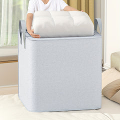 Large Capacity Zipper Felt Storage Bag for Clothes Pants Quilts Socks