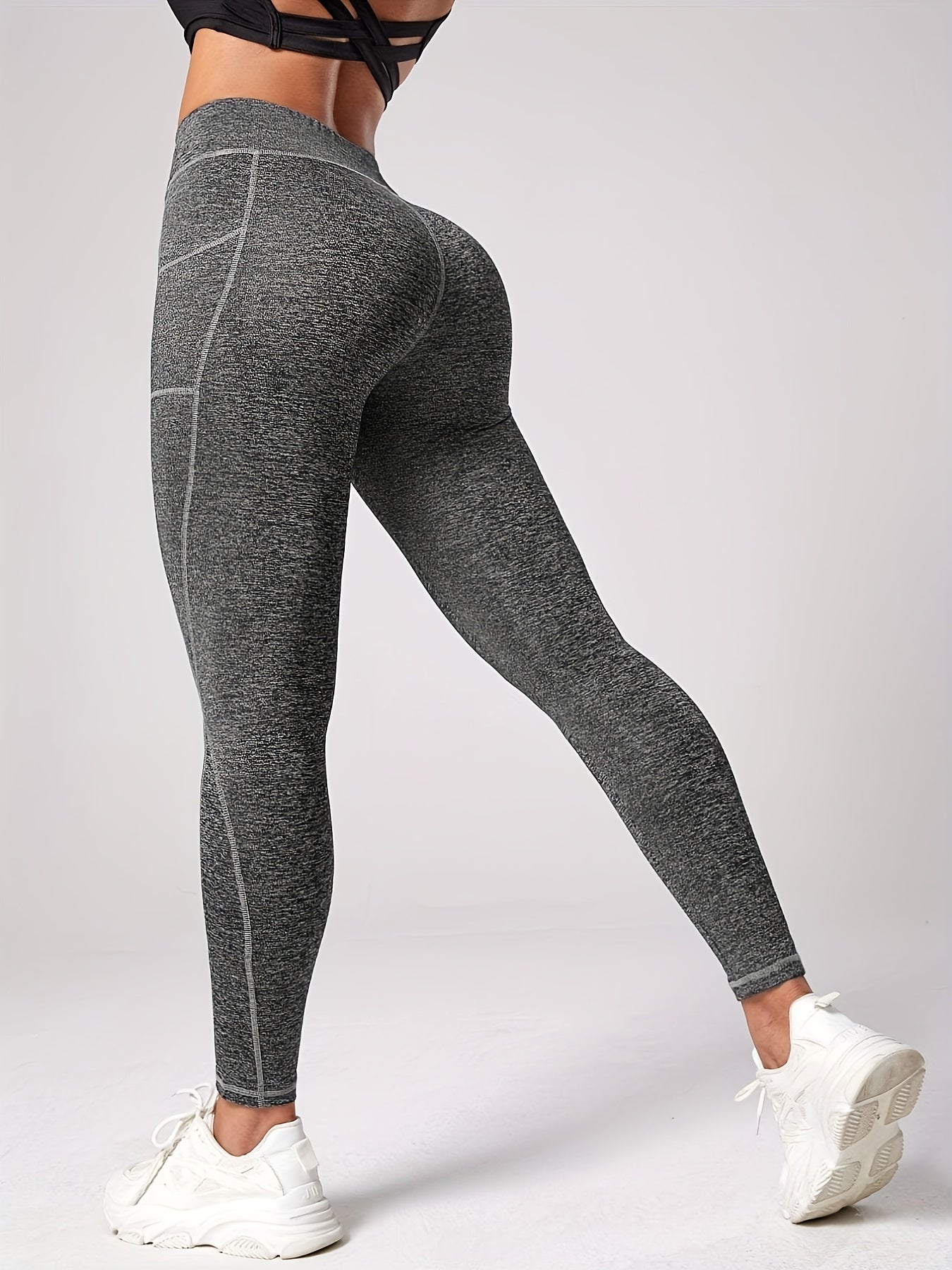 Women's Butt Lifting Sports Leggings with Pockets