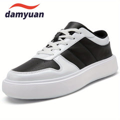 Men's Platform Skate Shoes Lace Up Breathable