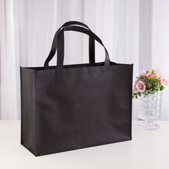 Reusable Tote Bags With Handles Eco Friendly Sturdy Fabric