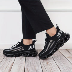 Men's Colorful Lightweight Jogging Shoes Breathable Mesh Comfortable Sneakers