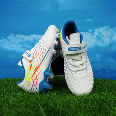 Boy's Non Slip Spiked Football Cleat - Outdoor Soccer Shoes