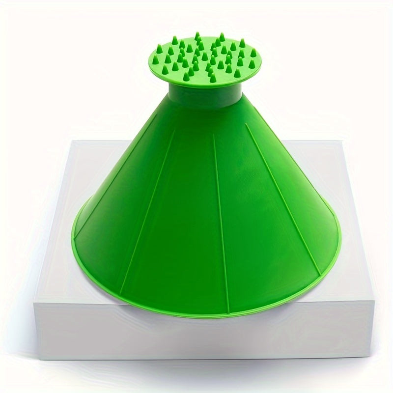 5pcs Round Car Ice Scrapers - 5 Colors
