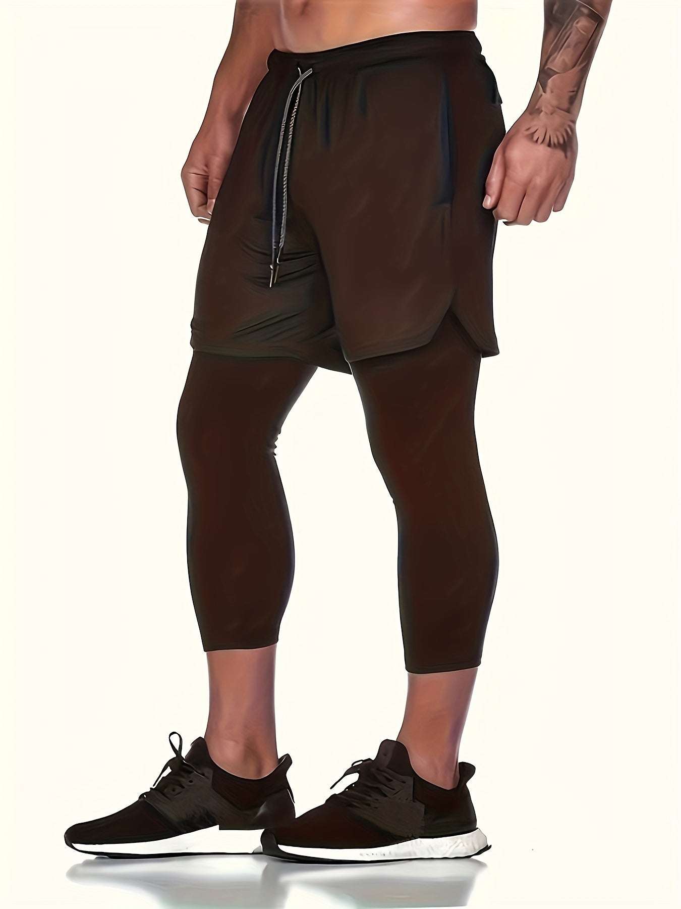 Men's Quick Drying Compression Leggings for Gym Running