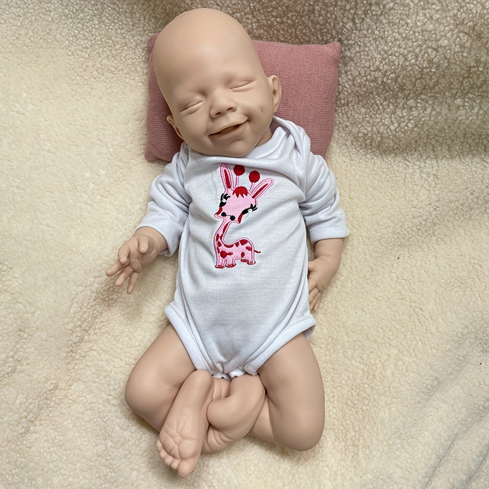 Realistic Silicone Youngsters Girl Doll Flexible Poseable & Washable Unpainted