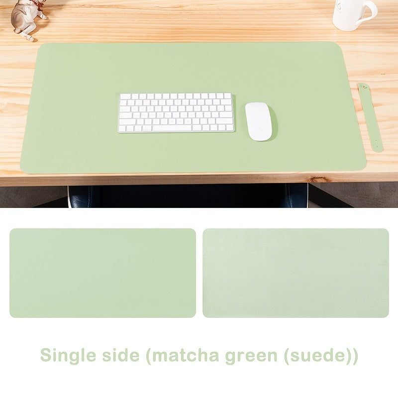 Portable Desk Computer Pad Mouse Pad PU Leather Waterproof Oversized Mouse Pad