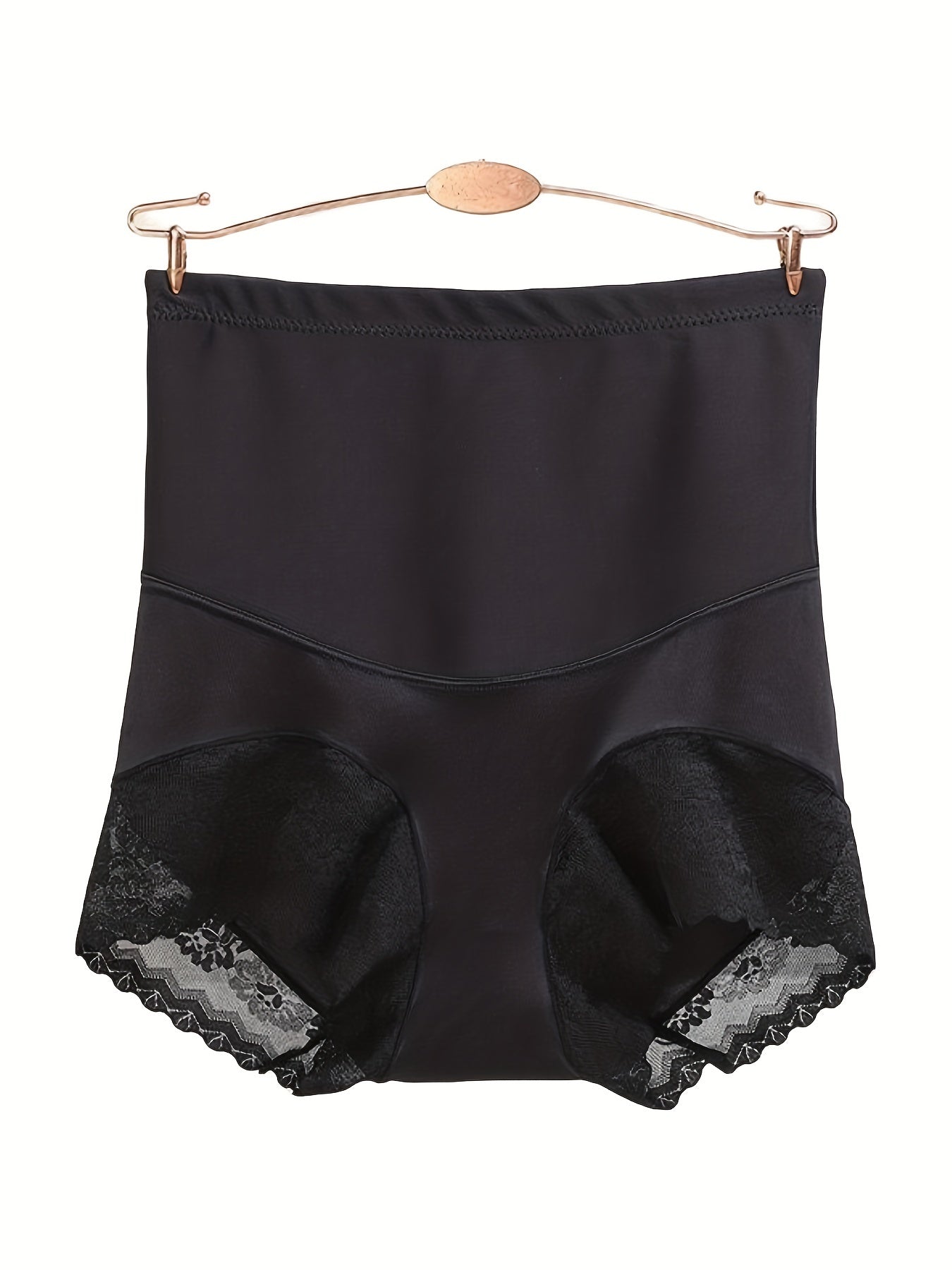 Lace Shaping Panties High Waist Tummy Control Butt Lifting Women's Underwear