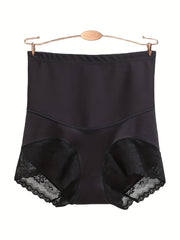 Lace Shaping Panties High Waist Tummy Control Butt Lifting Women's Underwear
