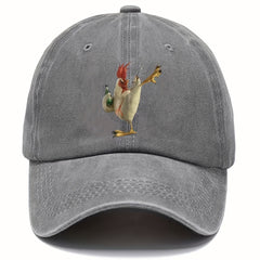 Fashionable Washed Embroidered Baseball Cap - Outdoor Hiking Cycling Travel
