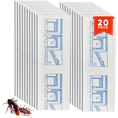 20pcs Sticky Cockroach Traps for Effective Insect Control
