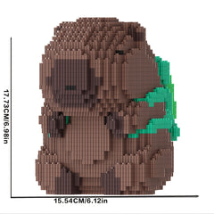 Capybara Backpack Building Blocks 5102pcs Lovely Gift Room Decoration