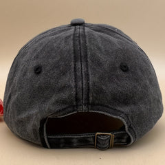 Heart Paw Print Embroidered Baseball Cap
