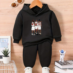 Cartoon Basketball Brothers Outfit for Toddler Baby