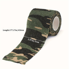 Self Adhesive Camouflage Tape Wrap Outdoor Strong Wrap Stickers
