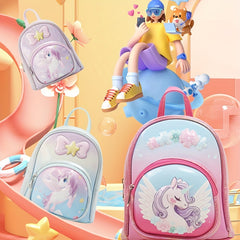 Bubble Shell Unicorn Backpack Waterproof Lightweight School Bag