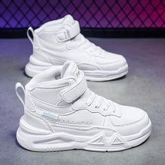 Boy's Stylish Skate Shoes Hook & Loop Closure Comfort Anti Skid