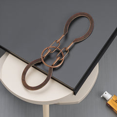 Metal Puzzle Toy Horse Shoe Lock Brain Teaser
