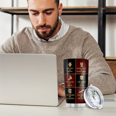 Christian God's Armor 20oz Stainless Steel Mug - Religious Inspiration Gift