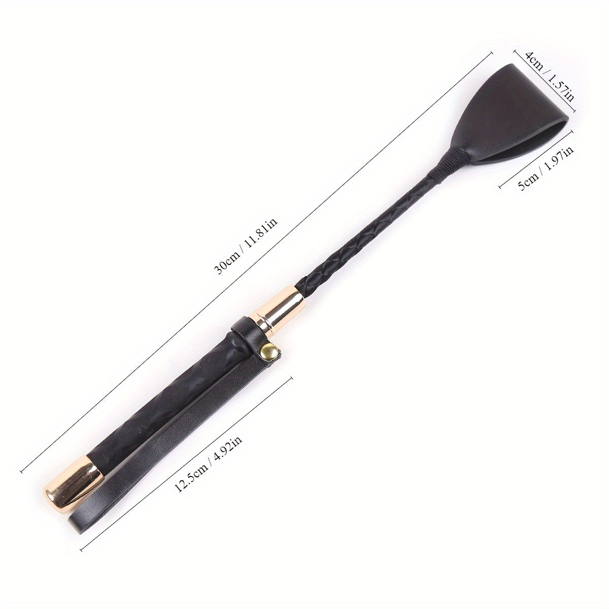 Horse Riding Crop Whip Equestrianism Black