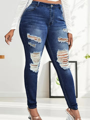 Women's Plus High Rise Skinny Jeans