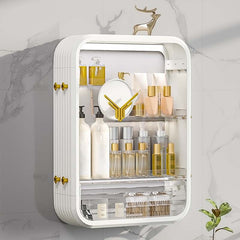 Makeup Organizer Bathroom Shelves Floating Rack
