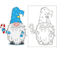 DIY Santa Clauses Embossed Mold Xmas Cutting Stencils Christmas Dies For Card