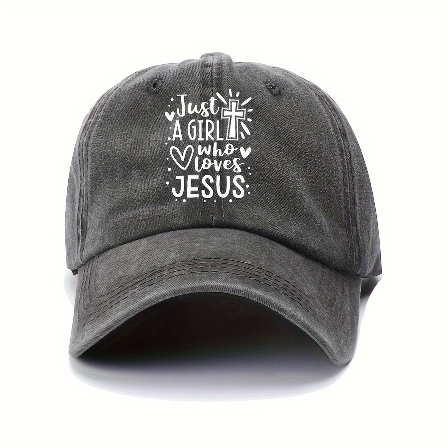 Letter Printed Baseball Cap For Men And Women Sun Hat Vintage Dad Hat
