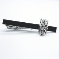 Copper Spaceman Tie Clip Silver Astronaut Tie Clip For Men