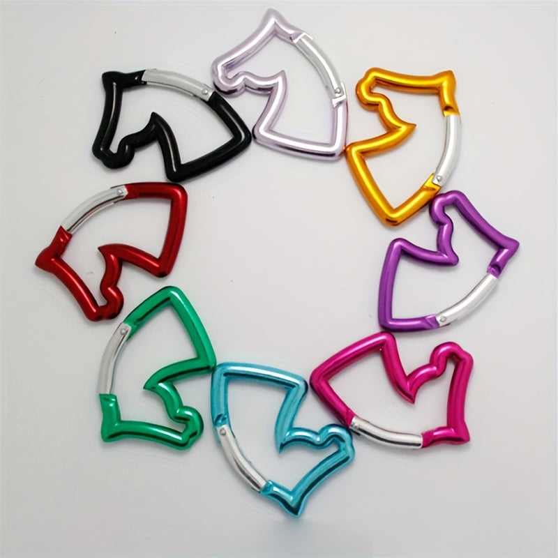 Wear resistant Keychain Buckle Aluminum Alloy Carabiner Backpack Hanging