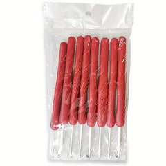 8pcs Soft Handle Aluminum Crochet Hooks Set for Arthritic Hands