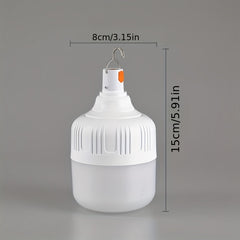 80W LED Outdoor USB Rechargeable Camping Bulb