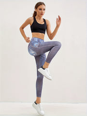 High Waist Tummy Control Fitness Pants Quick Dry Yoga Leggings
