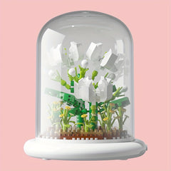 DIY Jasmine Flower Building Block Toy Set